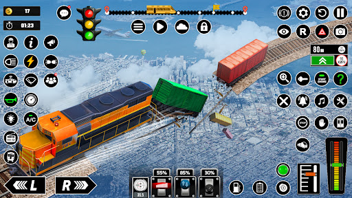 Railroad Train Simulator Games mod apk unlimited everything v2.22 screenshot 4