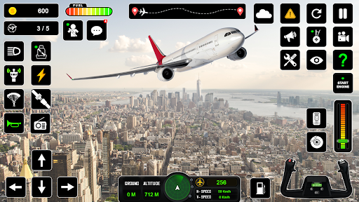 Airplane Flight Simulator Game mod apk unlimited money v1.8 screenshot 1