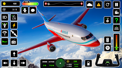 Airplane Flight Simulator Game mod apk unlimited money v1.8 screenshot 2