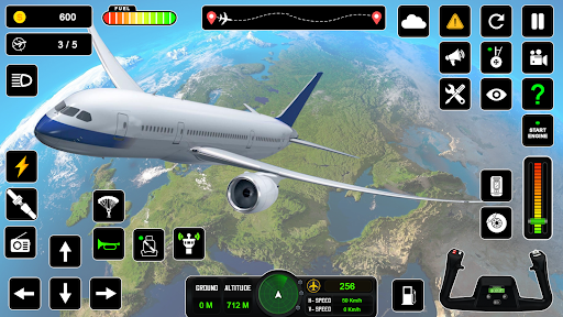 Airplane Flight Simulator Game mod apk unlimited money v1.8 screenshot 3