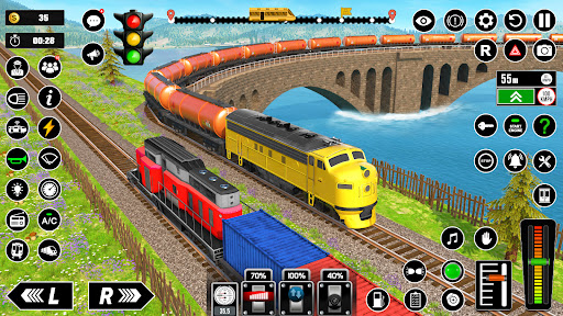 Train Simulator & Train Games mod apk unlimited money v1.6 screenshot 2