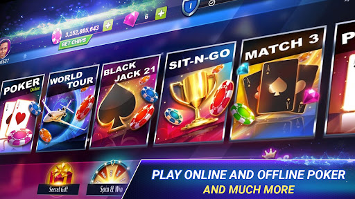 Poker Offline Mod Apk 5.6.7 (Unlimited Money) Latest VersionͼƬ1