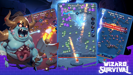 Wizard Survival Magic Defense mod apk unlimited money and gems