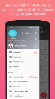 uTubeX Mod Apk 4.0.1 Unlimited Coins Download v4.0.1 screenshot 3