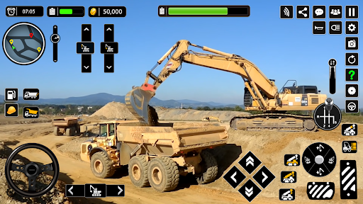 Snow Offroad Construction Game mod apk unlimited money