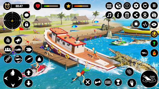 Crocodile Games Animal Games mod apk unlimited money
