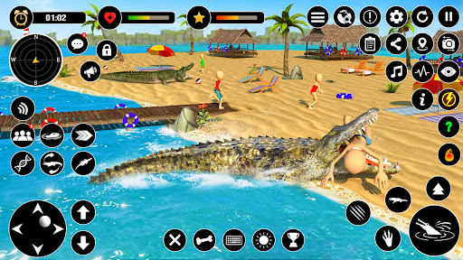 Crocodile Games Animal Games mod apk unlimited money v3.6 screenshot 3