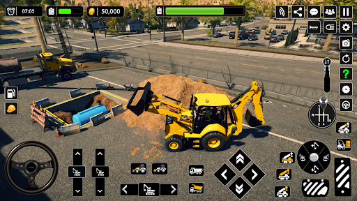 Snow Offroad Construction Game mod apk unlimited money v1.65 screenshot 2