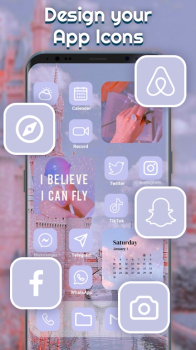 Themeful Icon Change Wallpaper mod apk premium unlocked v1.0.0.1695 screenshot 1