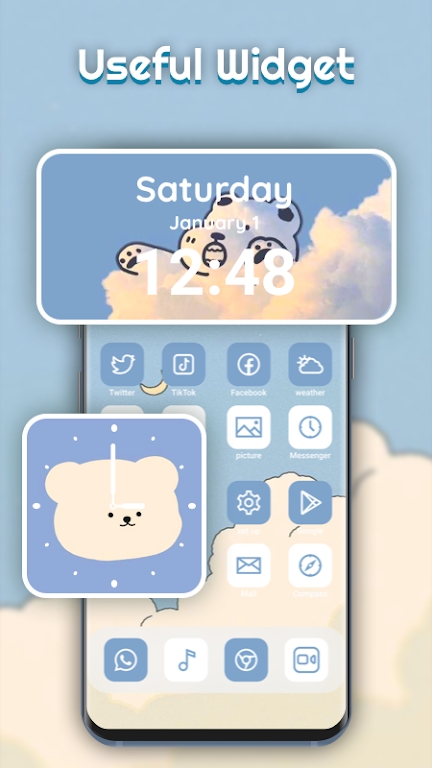 Themeful Icon Change Wallpaper mod apk premium unlockedͼƬ1