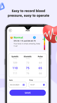 Handy Blood Pressure BP Health mod apk download v1.0.4 screenshot 4