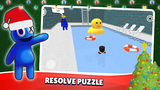 Escape Blue Monster Friend mod apk unlimited money