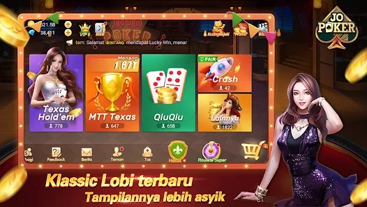 JOJO Texas Domino Gaple Slot apk Android latest versionͼƬ1