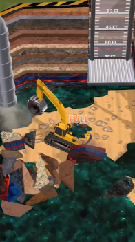 Mining Rush Dig Deep Dozer mod apk unlimited money and gems v0.12 screenshot 3