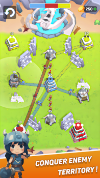 Tower War Conquer the Empire Mod Apk Unlimited Money v1.2.0 screenshot 3