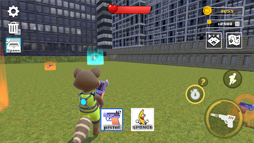 Raccoon Shooter Mod Apk Unlimited Money