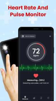 Heart Rate Monitor Pulse App mod apk free download v1.0.5 screenshot 1