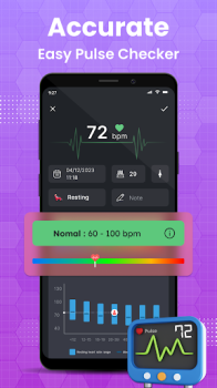 Blood Pressure Heart Rate mod apk free download v1.0 screenshot 3