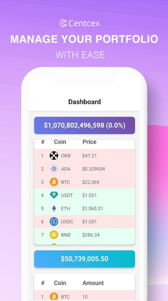Centcex Portfolio Tracker app latest version download