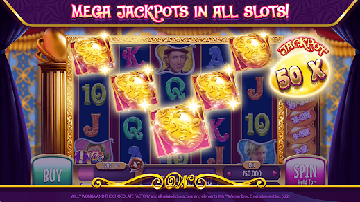 Willy Wonka Vegas Casino Slots Free Coins Apk Download v182.0.2082 screenshot 1