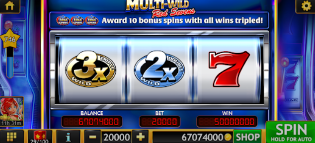 Wild Triple 777 Slots Casino Mod Apk Free Coins Latest Version v3.8.3 screenshot 1