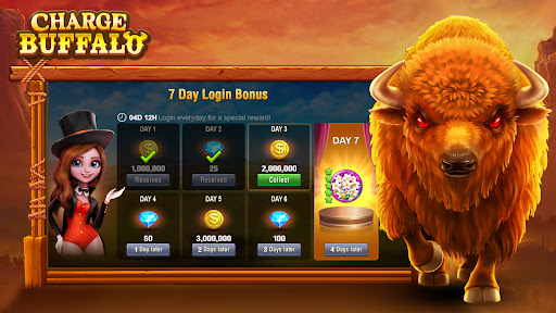 Charge Buffalo Slot free coins mod apk download v1.1.2 screenshot 3