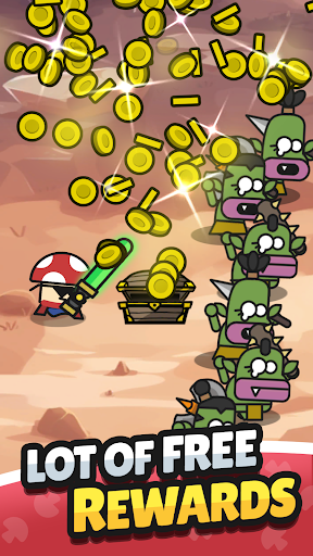 Idle Mushroom Hero mod apk unlimited money and gemsͼƬ1