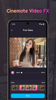 Cinemate Video FX Mod Apk Premium Unlocked v1.0.2 screenshot 1