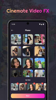Cinemate Video FX Mod Apk Premium Unlocked v1.0.2 screenshot 3