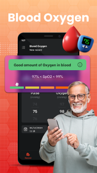 Oximeter & Heart Rate Monitor mod apk download v1.0.1 screenshot 4