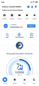 Eagle Cloud Miner update apk latest version v1.0.17 screenshot 2