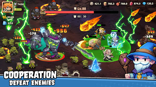 Top Heroes mod apk 1.4.35 (unlimited everything) download v1.0.406 screenshot 4