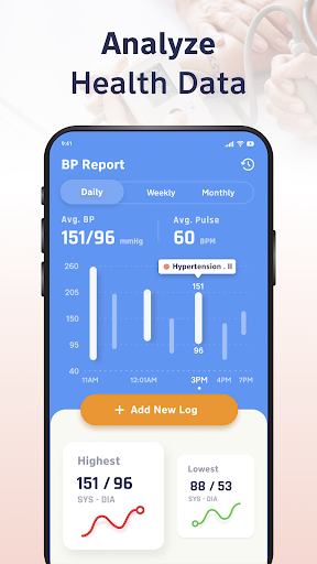 Blood Pressure Monitor App free download for android