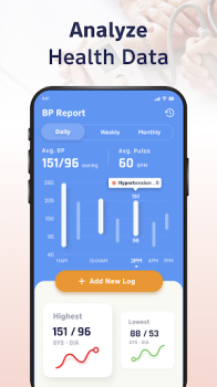 Blood Pressure Monitor App free download for android v1.0.9 screenshot 4