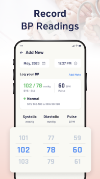 Blood Pressure Monitor App free download for android v1.0.9 screenshot 1