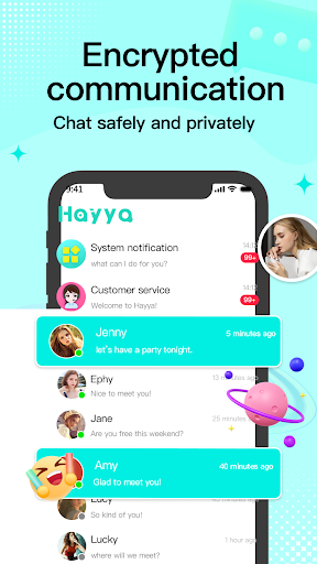 Hayya Chat with friends mod apk latest version