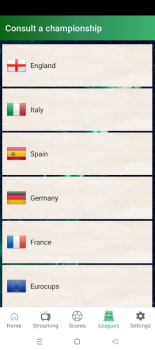 Live Football Streaming app free download for android v2.0.1 screenshot 1