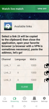 Live Football Streaming app free download for android v2.0.1 screenshot 2