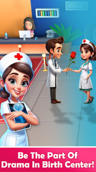 Birth Center Tycoon mod apk unlimited money and gems v1.6 screenshot 1