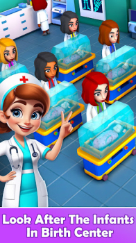 Birth Center Tycoon mod apk unlimited money and gems v1.6 screenshot 3