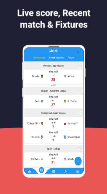 Football Live Matches App Free Download