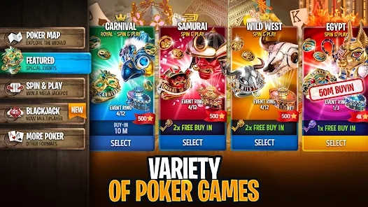 Governor of Poker 3 Texas holdem poker online apk latest version v9.8.39 screenshot 3