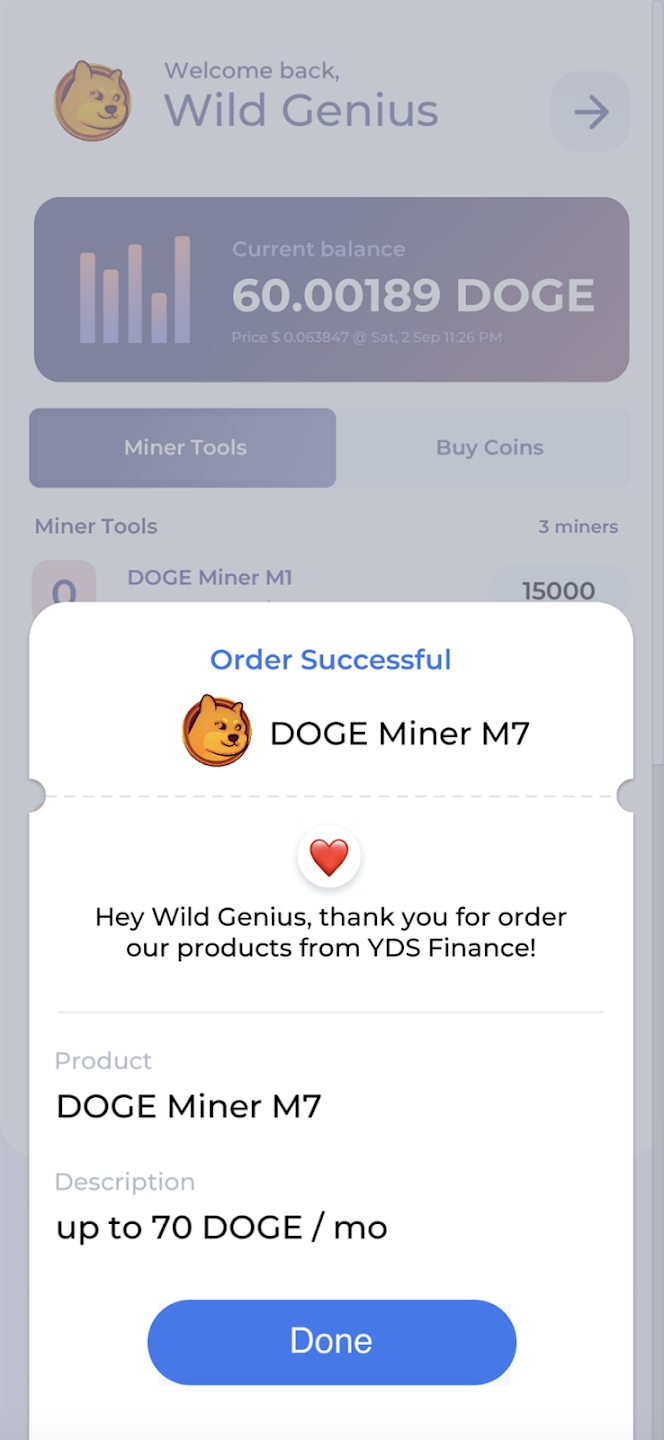 DOGE Miner by YDS app download for androidͼƬ1