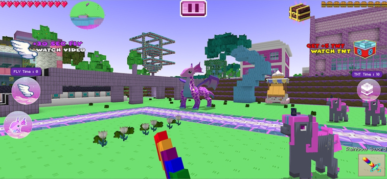 Kawaii Planet Craft mod apk unlimited everything v2 screenshot 4