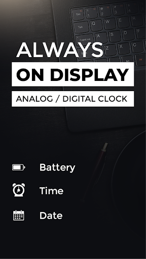 Always on Display Amoled Clock mod apk premium unlocked