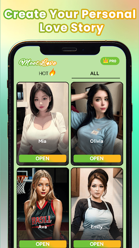 MeetLove Your AI Girlfriend mod apk premium unlocked