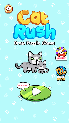 Cat Rush Draw Puzzle Game Mod Apk Unlimited MoneyͼƬ1