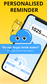 Water Reminder Water Tracker pro apk free download v2.0.3 screenshot 2