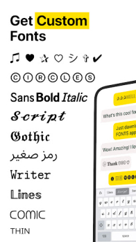 Stylish Fonts & Fancy Keyboard mod apk unlocked everything v2.4.3 screenshot 2