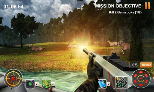 Hunting Safari 3D mod apk unlimited money and gold v1.7 screenshot 1